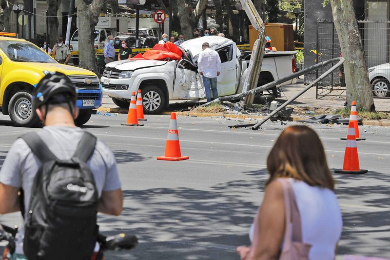 Testigo del accidente que dejó dos personas fallecidas en Providencia