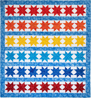 Midsummer Stars Quilt Pattern