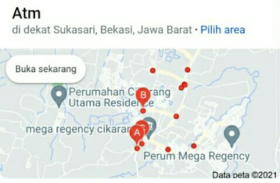 atm terdekat dari lokasi saya sekarang