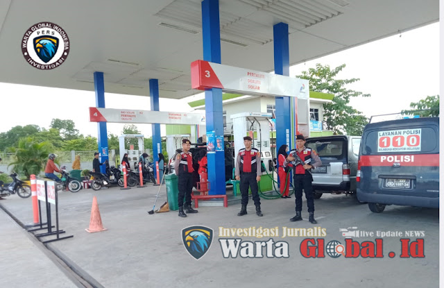 Samapta Polres Tulang Bawang Gelar Patroli di Empat Lokasi Berbeda