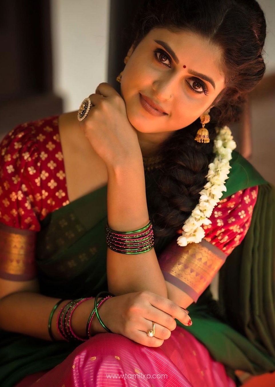 Malayalam Actress Rasna Pavithran half saree Stills, photos, Images