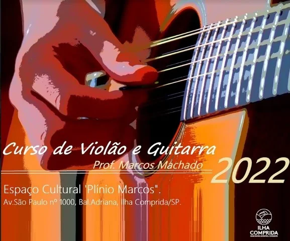 Com a novidade de aulas noturnas, estão abertas as inscrições para o curso gratuito de Violão e Guitarra