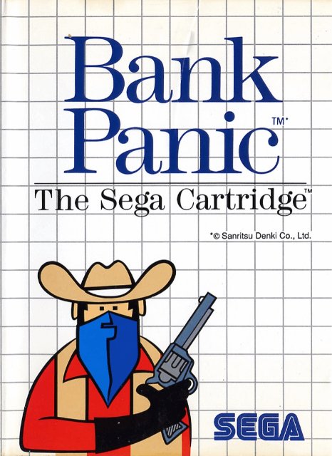 Portada videojuego Bank Panic - Master System