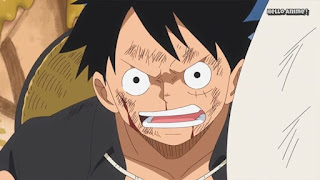 ワンピースアニメ WCI編 859話 ルフィ | ONE PIECE ホールケーキアイランド編