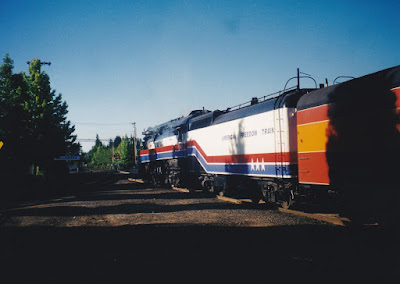 American Freedom Train GS-4 4-8-4 #4449 in Hillsboro, Oregon in June 2002