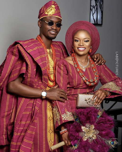 Aso oke Styles for Traditional Weddings