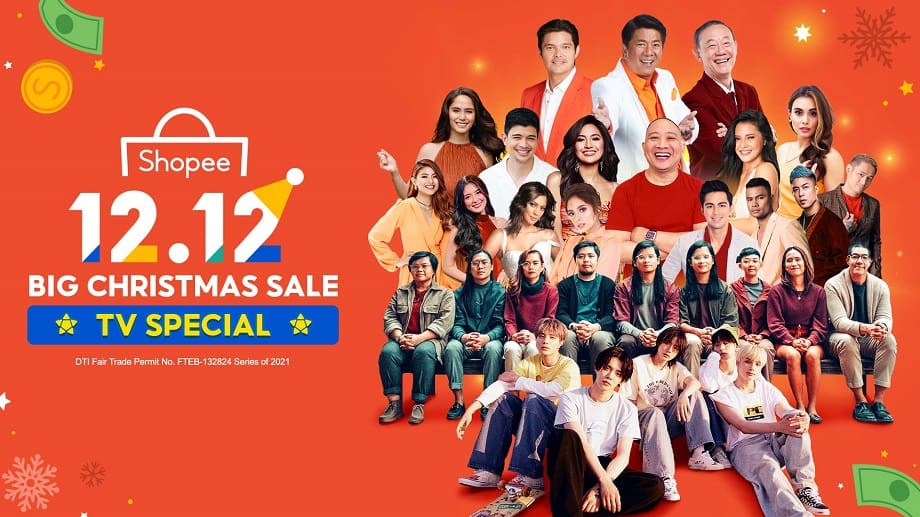 Shopee ends the Year on a Festive Note with over ₱12 Million Worth of Prizes at the 12.12 Big Christmas Sale TV Special