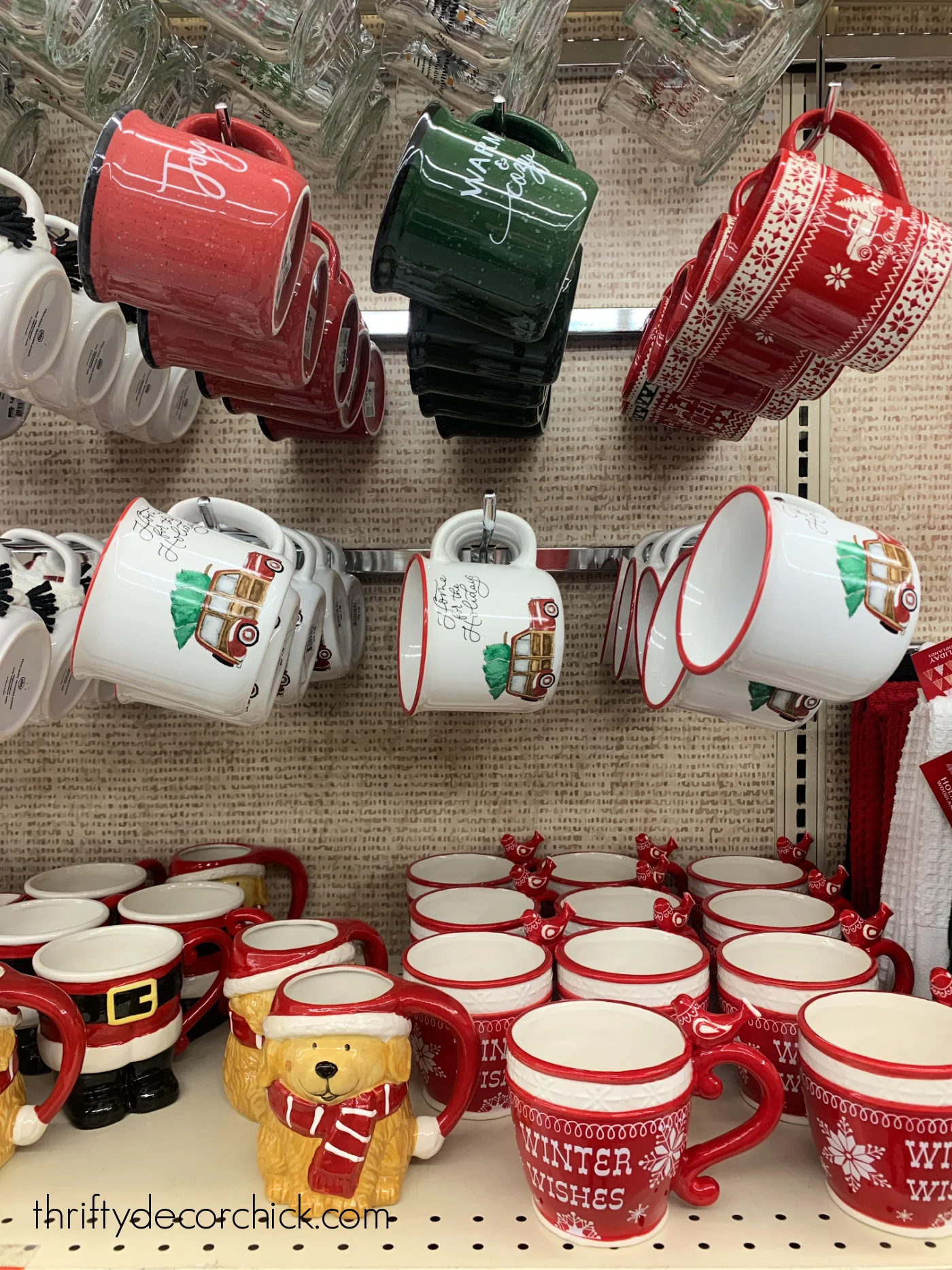 Christmas mugs Big Lots