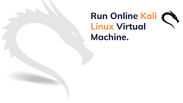 Run online kali linux virtual machine