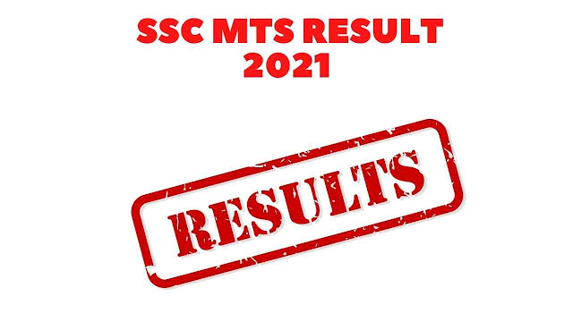 ssc mts result 2021