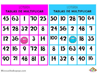 como enseñar las tablas de multiplicar jugando