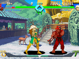 X-Men vs Street Fighter PSX