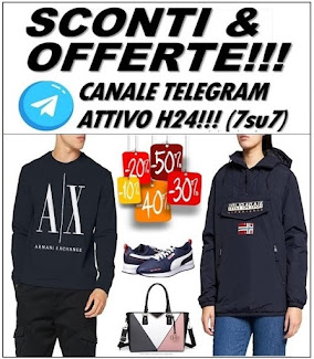 SCONTI & OFFERTE ABBIGLIAMENTO🛒
