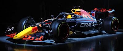 Red Bull, 2022 F1, New livery, RB18 show car.