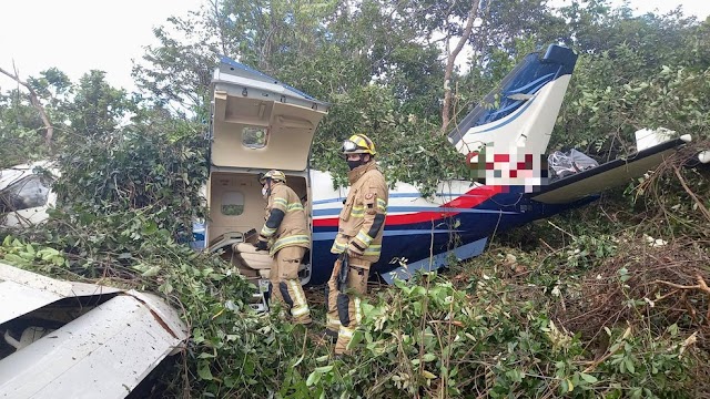 Avião de pequeno porte cai perto do centro de Brasília