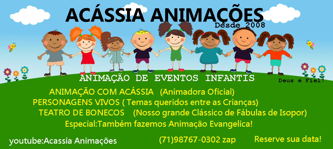 #Animação de Festas em Salvador Mascotes