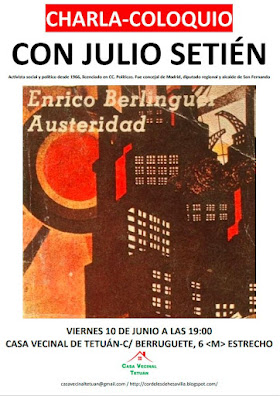 Julio Setién: "Austeridad" de Enrico Berlinguer