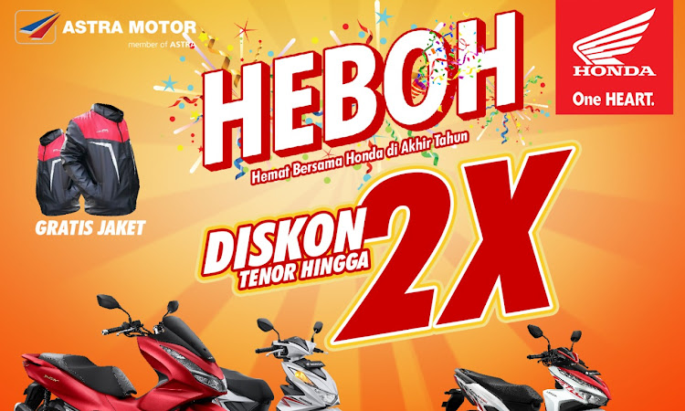 Bulan Desember, Astra Motor Kalbar Hadirkan Promo “HEBOH”