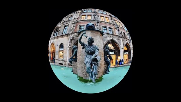 World’s first fisheye mode for smartphones on the GT 2 Pro