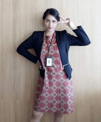 Model Baju Batik Kerja Formal Terbaru