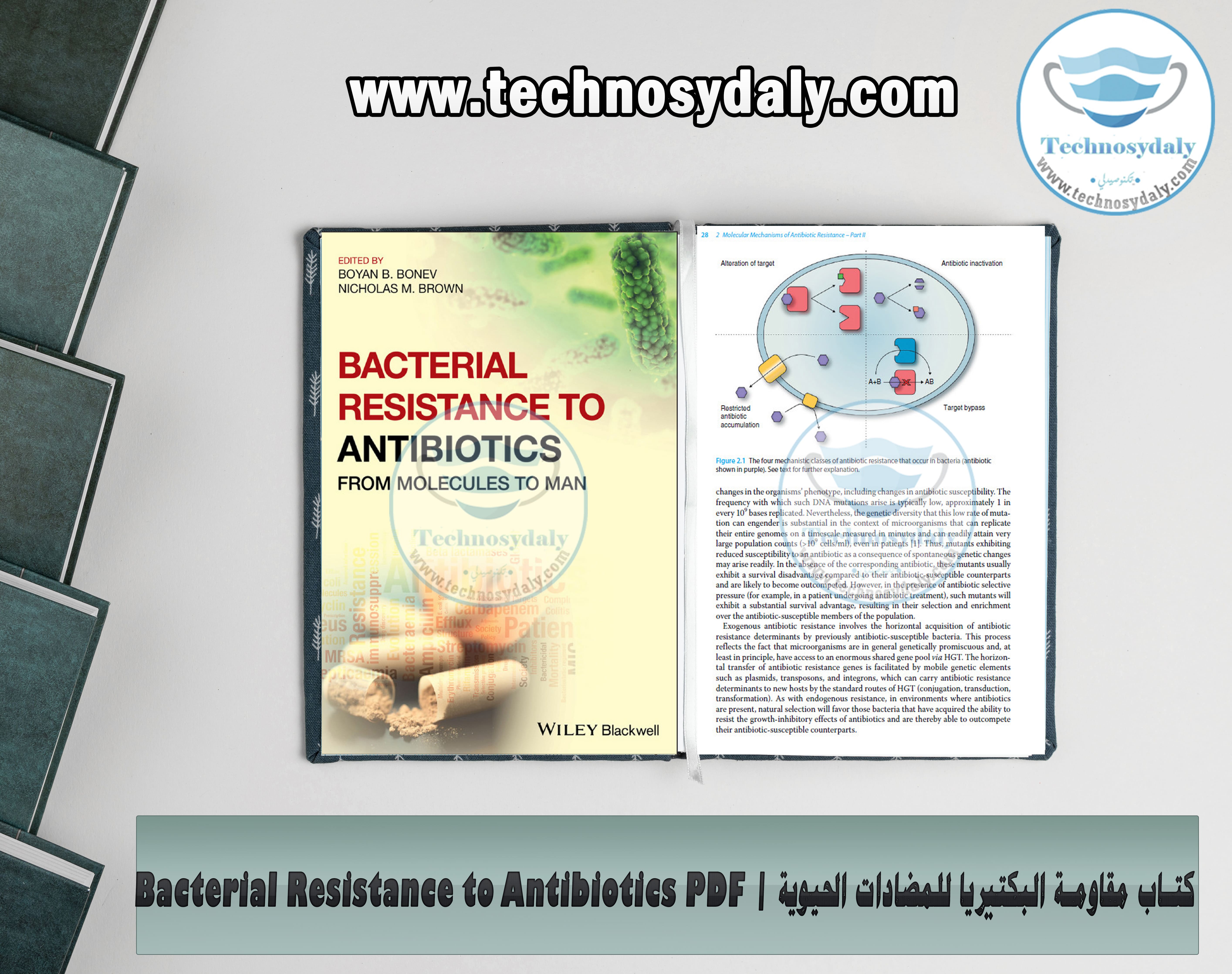 كتاب مقاومة البكتيريا للمضادات الحيوية Bacterial Resistance to Antibiotics PDF