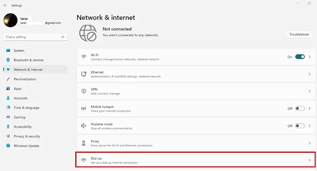 إنشاء اتصال PPPOE في نظام التشغيل Windows 11