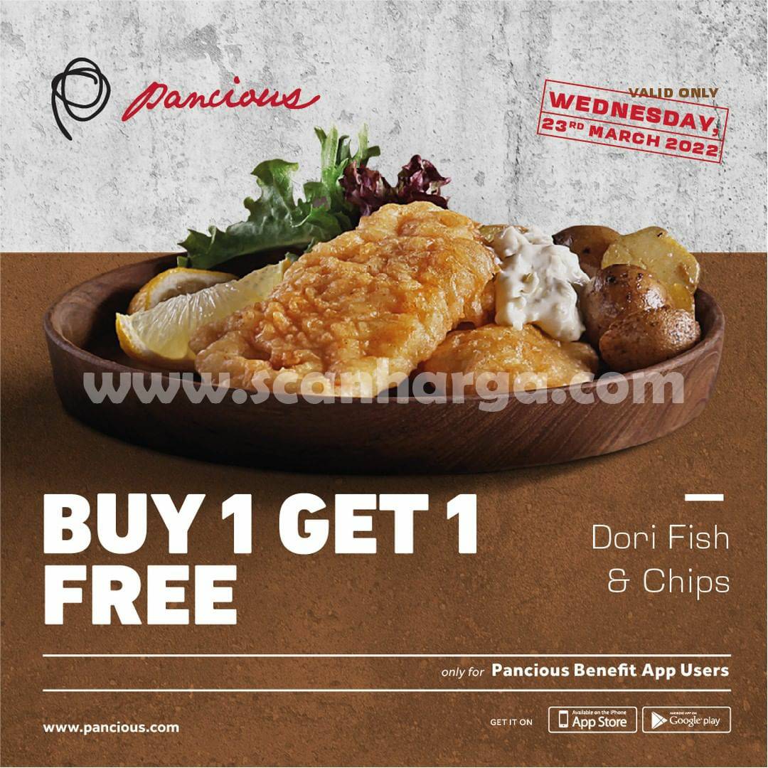 Promo Pancious Terbaru Beli 1 Gratis 1