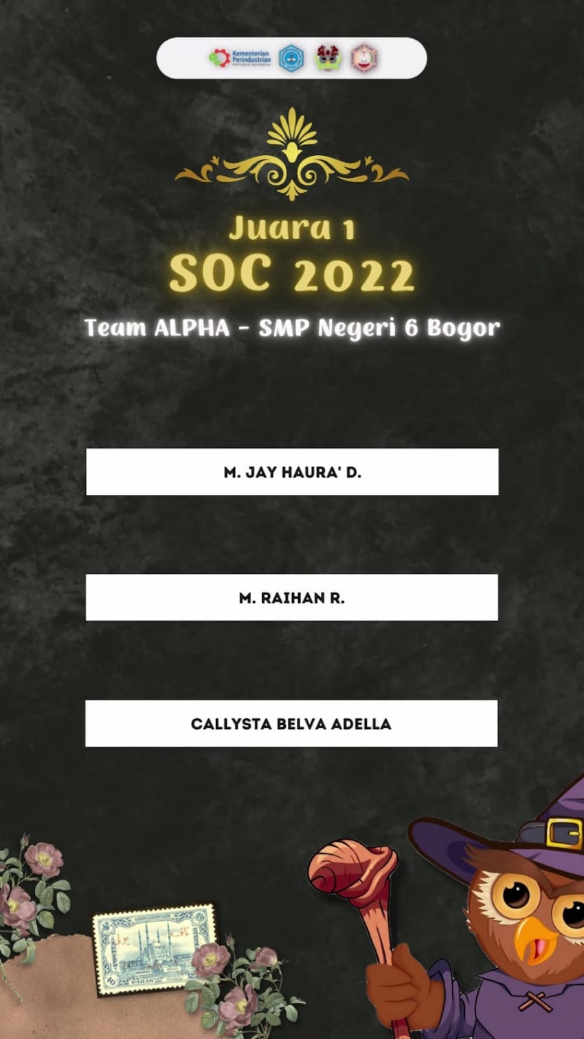 Juara SOC Eksakta 2022