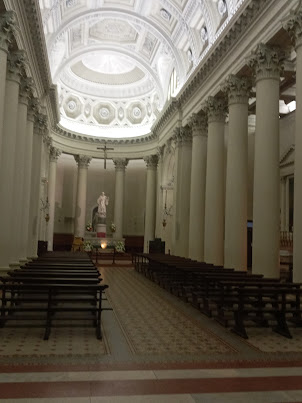 Inside Basilica di San Marino.