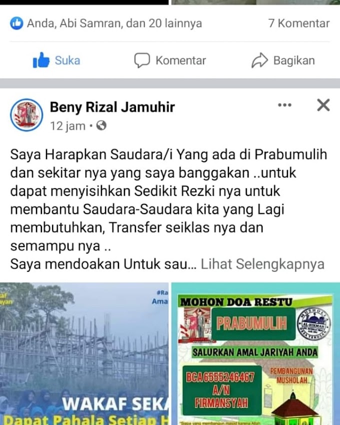 Diberitahukan kepada masyarakat luas,bahwa ini adalah akun PALSU,apabila ada permintaan sesuatu atau dalam bentuk lainnya untuk diabaikan,Demikian untuk dimaklumi,trima kasih (Diskominfo Prabumulih). @ridhoyahya.id @andriansyahfikriii  @hermanderu67  @mawardiyahya1958  @kemendagri  @kemenkominfo  @polrimabes  @polisi_sumsel  @polres_prabumulih  @cibermabespolri