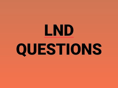 Lnd solved questions