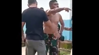 VIRAL! Video TNI Telanjang Tinju Remaja di Maluku, Terancam Ngandang