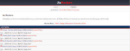 Jio Rockers  - Download Movies And Videos Online