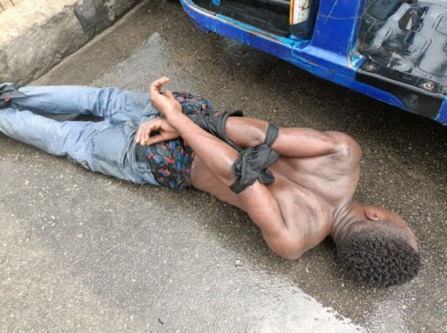Vigilante Arrest Notorious Criminal Terrorizing Bayelsa Community (Photos)