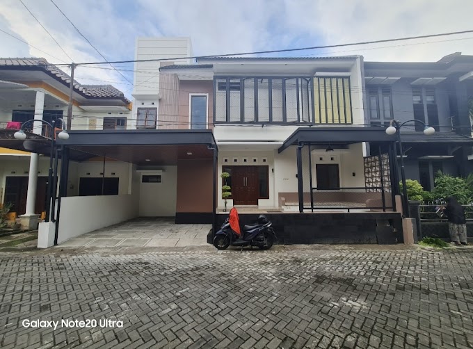 Rumah Modern Minimalis 2 Lantai Dalam Perumahan JL. Damai Dekat HYATT