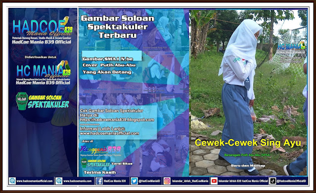 Gambar Soloan Spektakuler Terbaru - Gambar SMA Soloan Spektakuler Cover Putih Abu-Abu (SPSA) 01