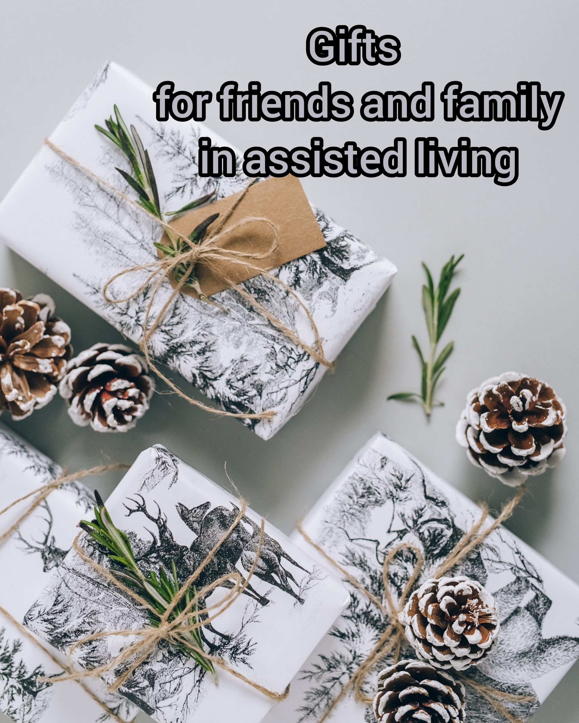 Gifts for people in assisted living