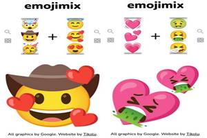 Emoji Mix, Emoji Mic Viral Di Tiktok, Begini Cara Membuatnya Dengan Mudah