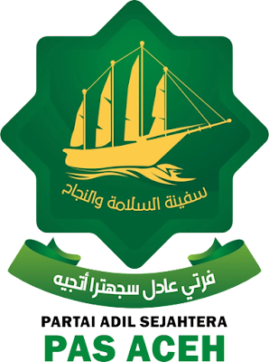 Logo / Lambang Partai Adil Sejahtera (PAS) Aceh - Memiliki Latar (Background) Warna & Transparent (PNG)