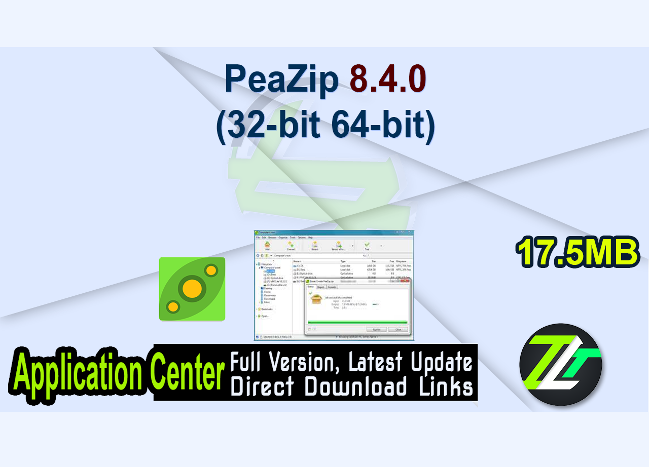 PeaZip 8.4.0 (32-bit 64-bit)