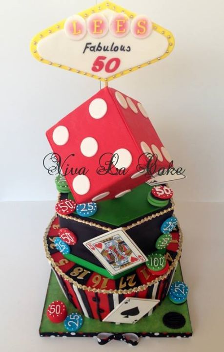 casino cake ideas