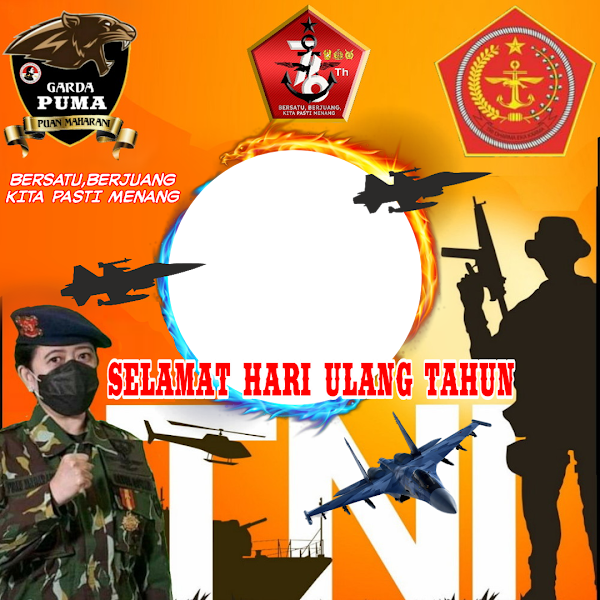 Link Twibbonize Hari Tentara Nasional Indonesia TNI 5 Oktober 2022 id: gardapumatni