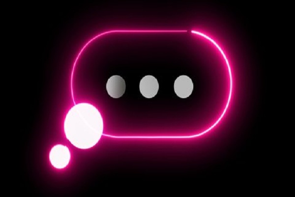 Pink Messages Icon