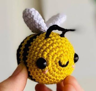 PATRON GRATIS ABEJA AMIGURUMI 47221 🐝