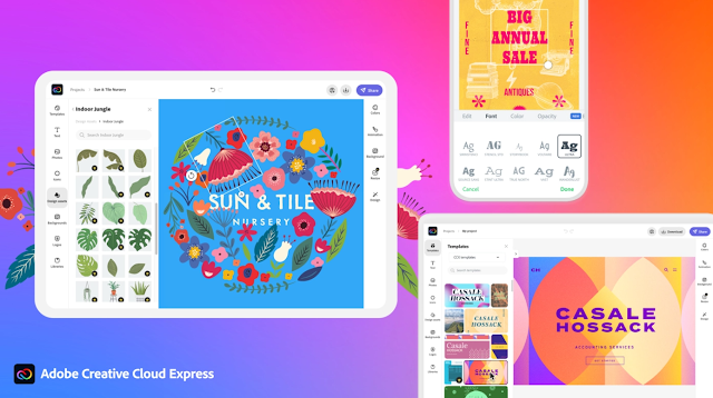 أطلقت أدوبي Creative Cloud Express ، وهو تطبيق جديد يبسط أدوات التحرير القوية الخاصة به