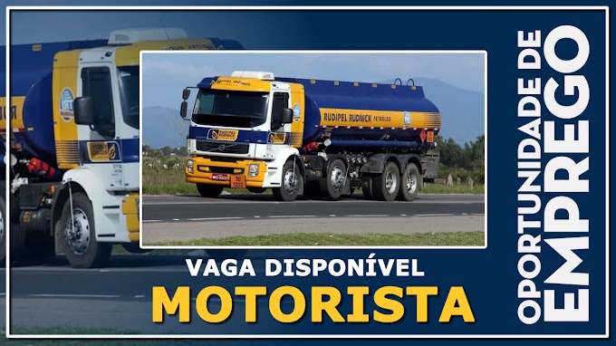 Transportadora Rudipel Rudnick abre vagas para motorista toco e truck