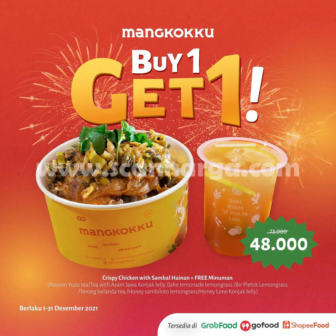 Promo MANGKOKKU BELI 1 GRATIS 1