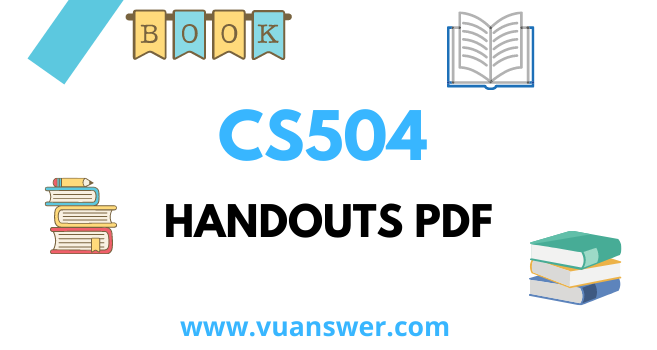 CS504 Software Engineering 1 Handouts PDF