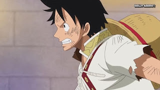 ワンピースアニメ WCI編 821話 ルフィ かっこいい Monkey D. Luffy | ONE PIECE ホールケーキアイランド編