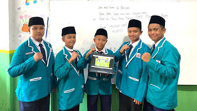 Siswa Ma'arif Padang Panjang Ikuti Internasional Invention Competition for Young Moslem Scientist (IICYMS)